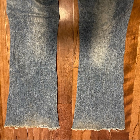 TMX retro blue bootcut jeans - Picture 3 of 4